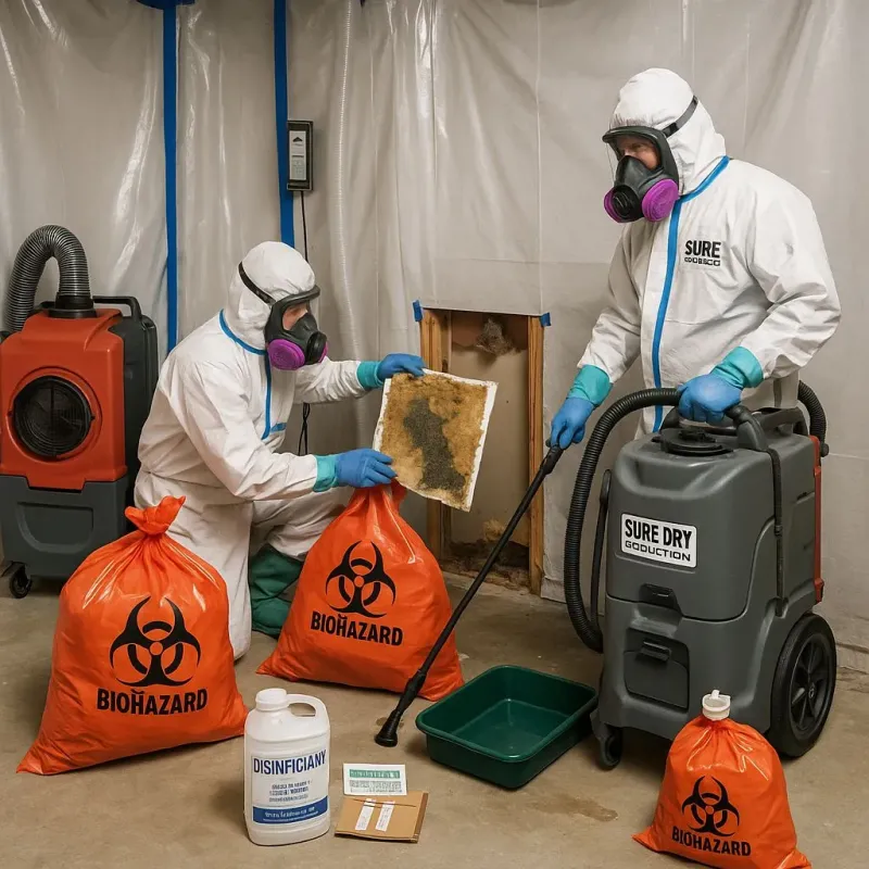 Contaminated Water Handling Protocols process in Landis, NC